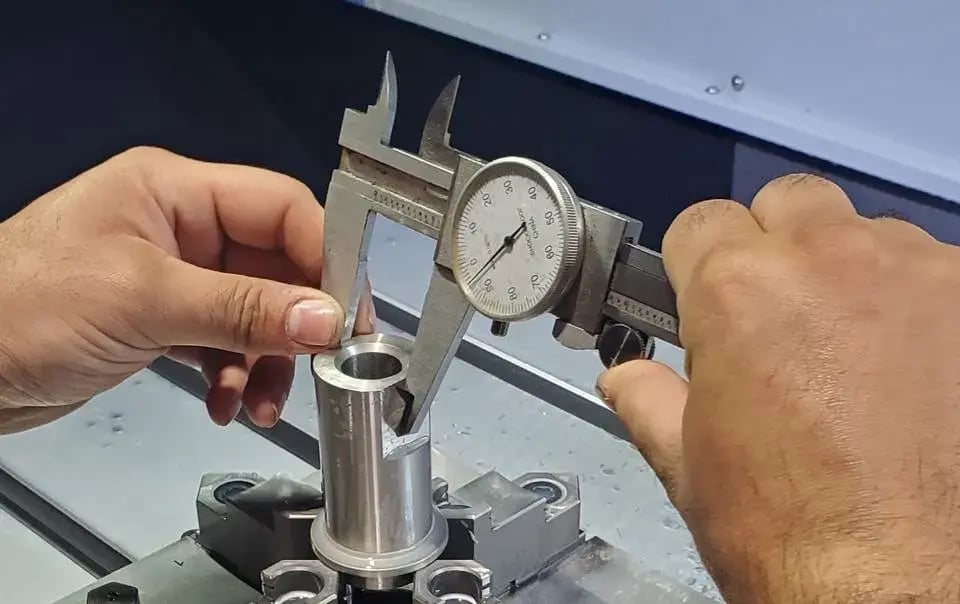 Inspection planned with the process, not added at the end. at Dynamics Group