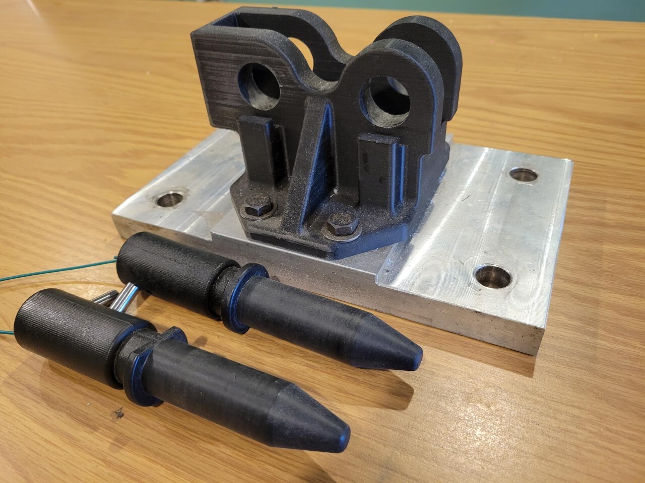 Welded assembly checking fixture built for repeatable part location