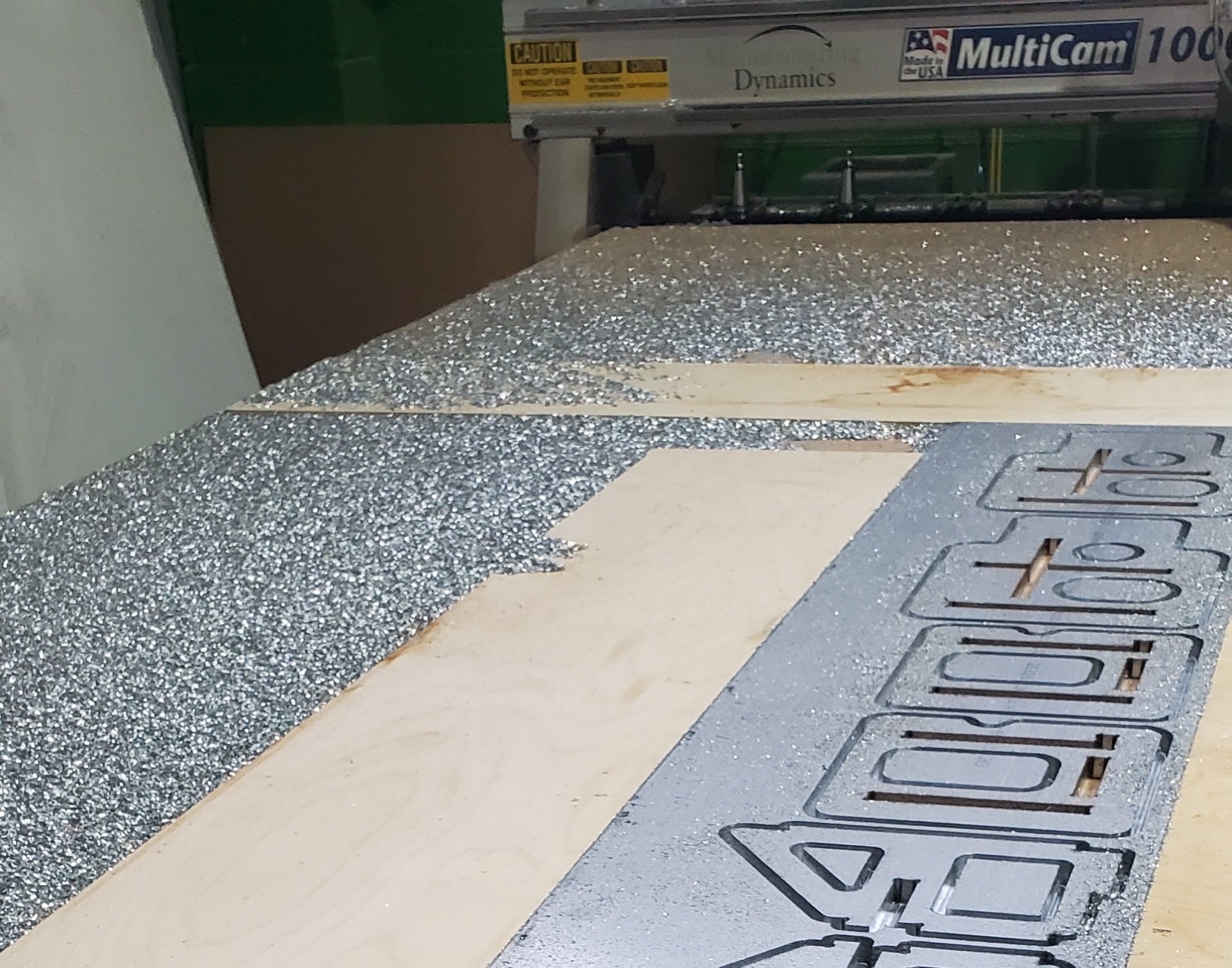 When the part is bigger than the machine shop's table. at Dynamics Group